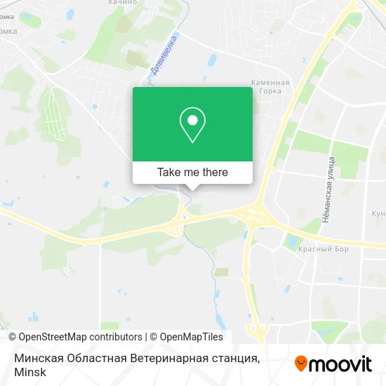Минская Областная Ветеринарная станция map