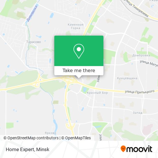 Home Expert map