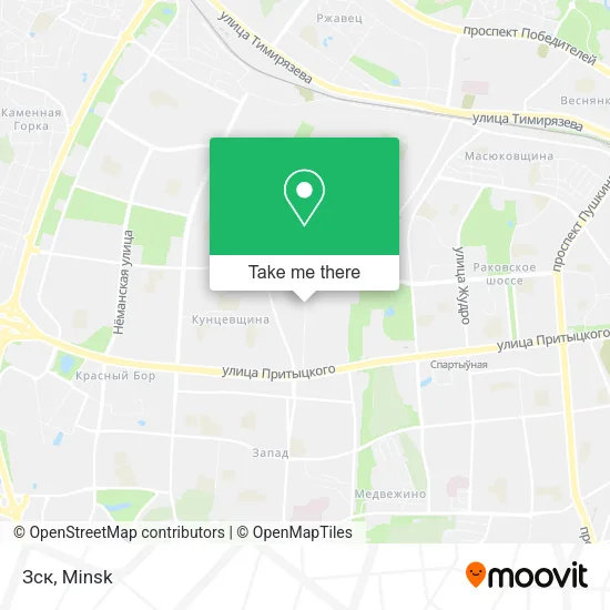 Зск map