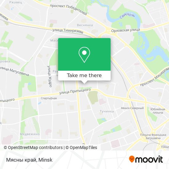 Мясны край map