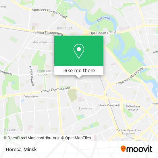 Horeca map