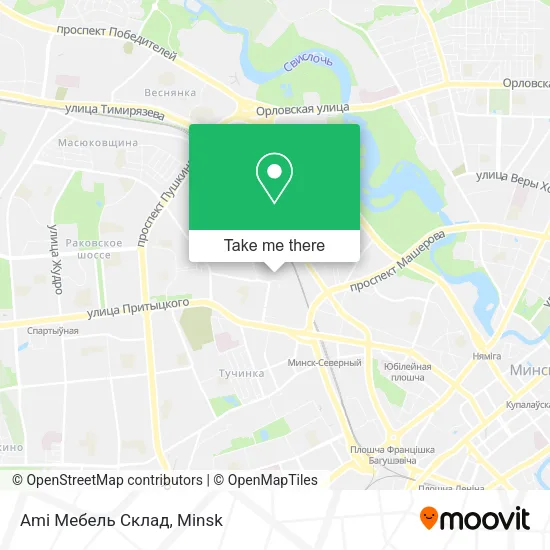 Ami Мебель Склад map