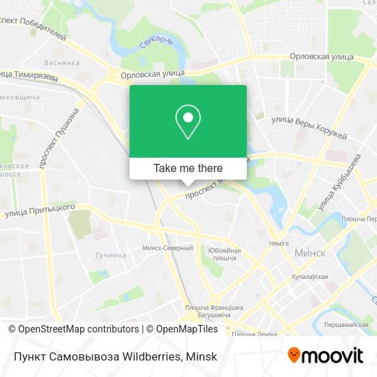 Пункт Самовывоза Wildberries map