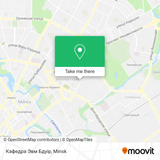 Кафедра Эвм Бдуір map