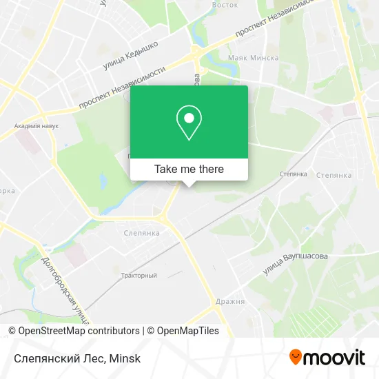 Слепянский Лес map