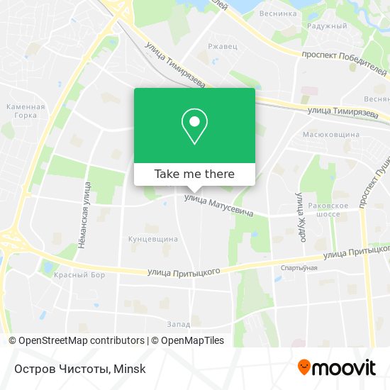 Остров Чистоты map