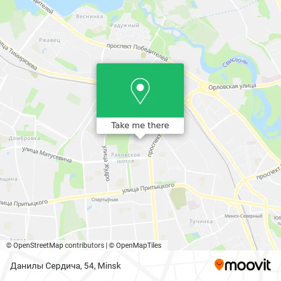 Данилы Сердича, 54 map