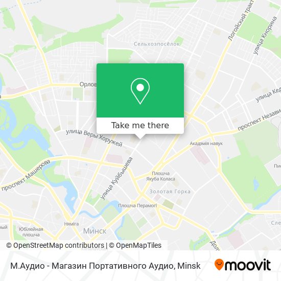 М.Аудио - Магазин Портативного Аудио map