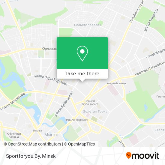 Sportforyou.By map