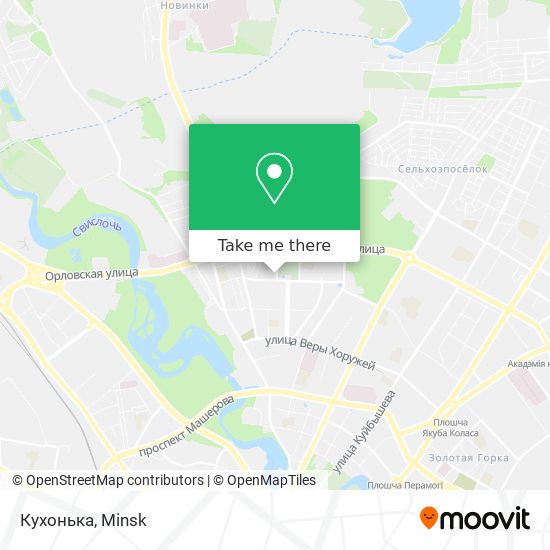 Кухонька map