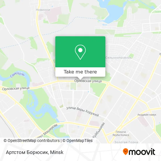 Артстом Борюсик map