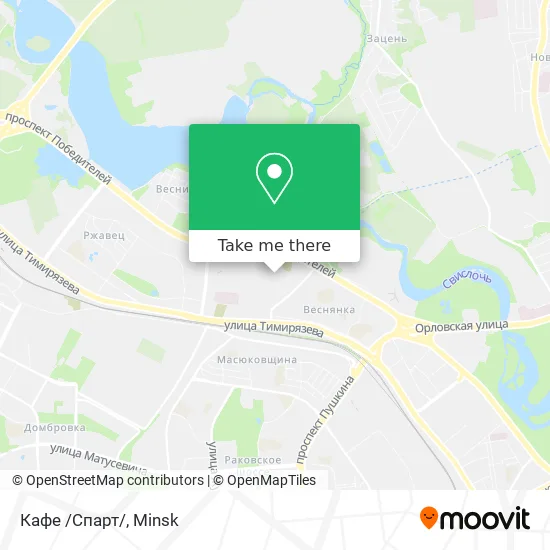 Кафе /Спарт/ map