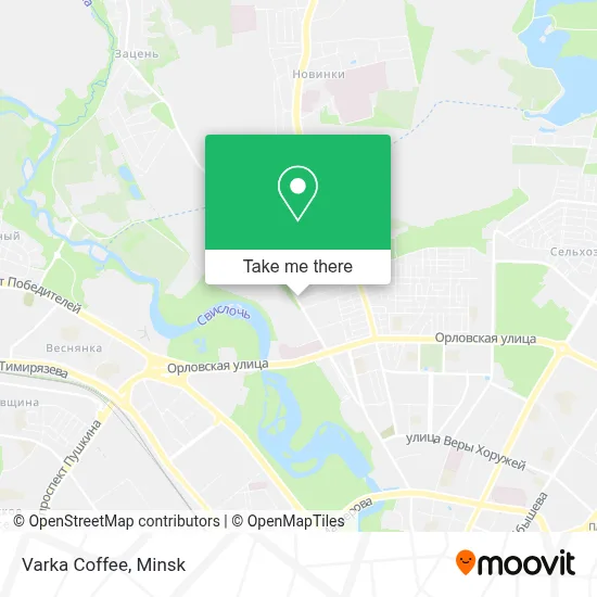 Varka Coffee map