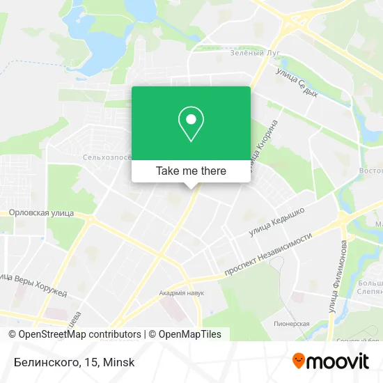 Белинского, 15 map