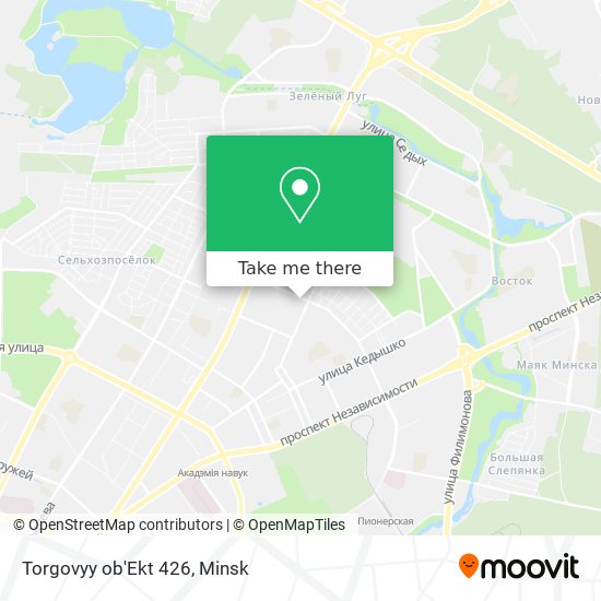 Torgovyy ob'Ekt 426 map