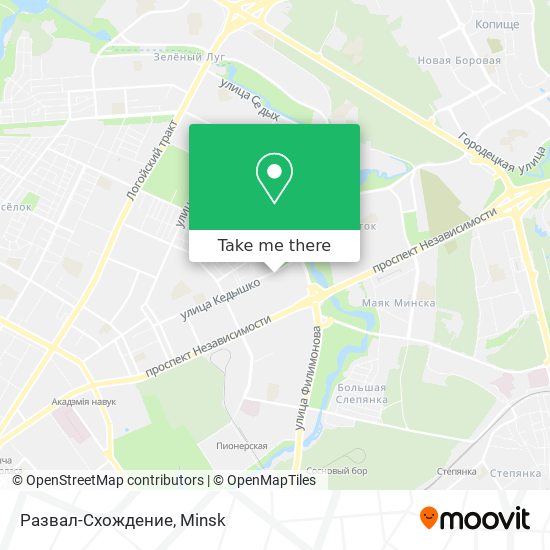 Развал-Схождение map