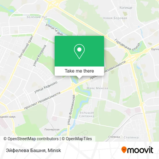 Эйфелева Башня map