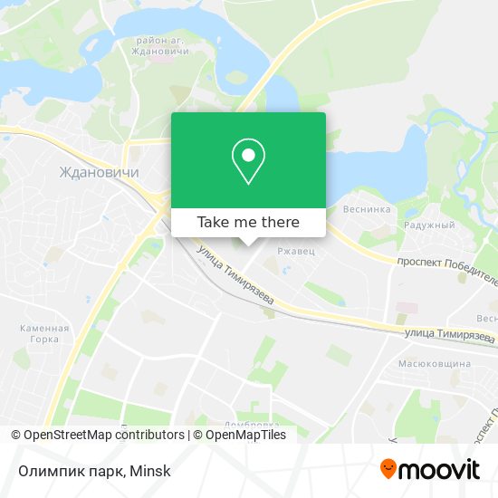 Олимпик парк map