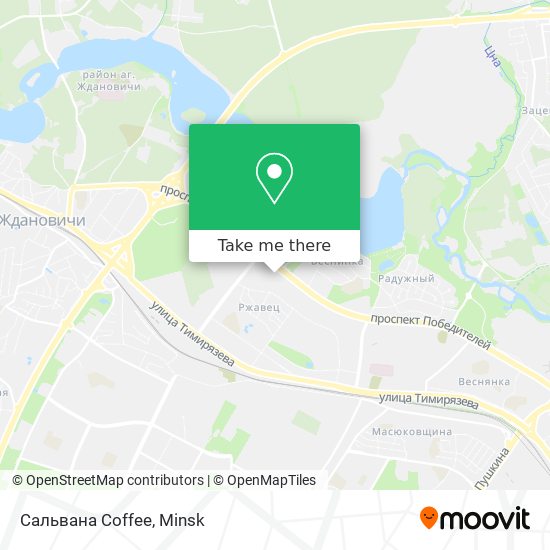 Сальвана Coffee map