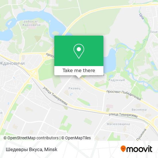 Шедевры Вкуса map