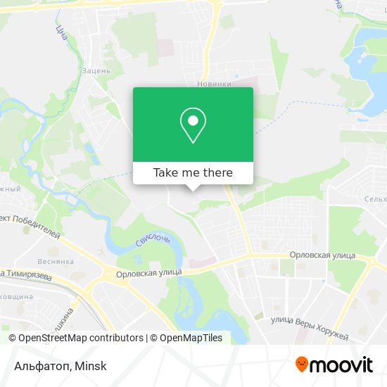 Альфатоп map