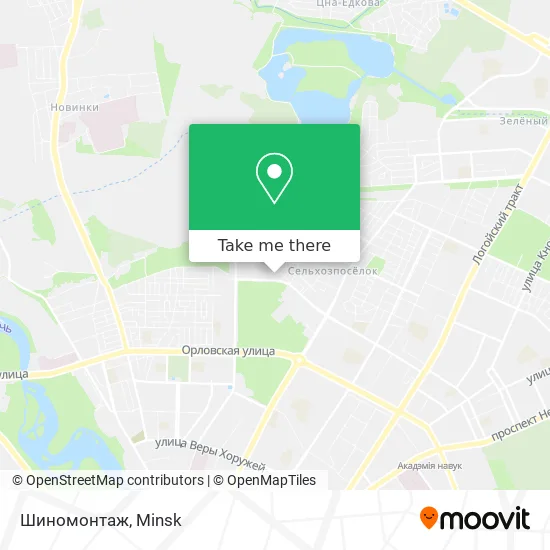 Шиномонтаж map