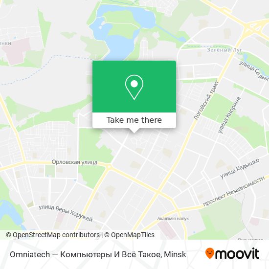 Omniatech — Компьютеры И Всё Такое map