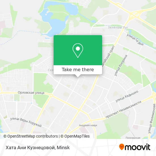 Хата Ани Кузнецовой map