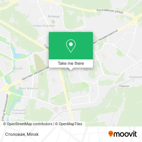 Столовая map