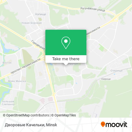 Дворовые Качельки map