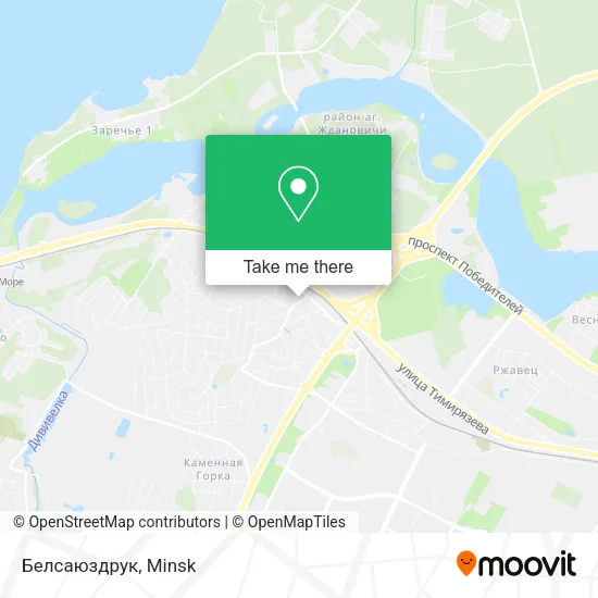 Белсаюздрук map