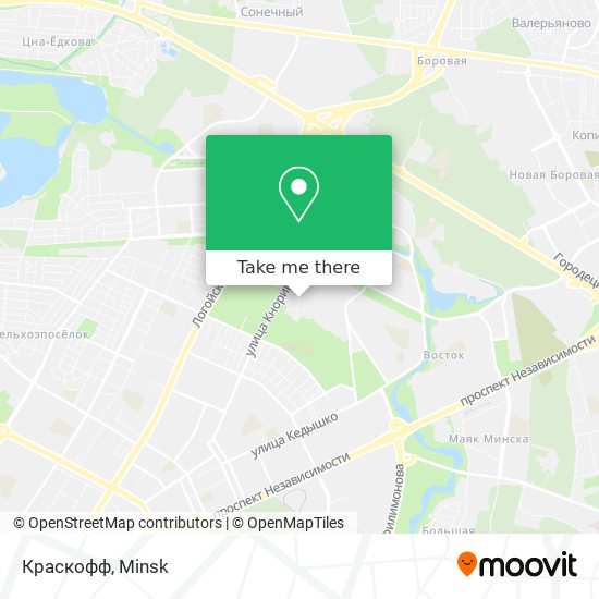 Краскофф map
