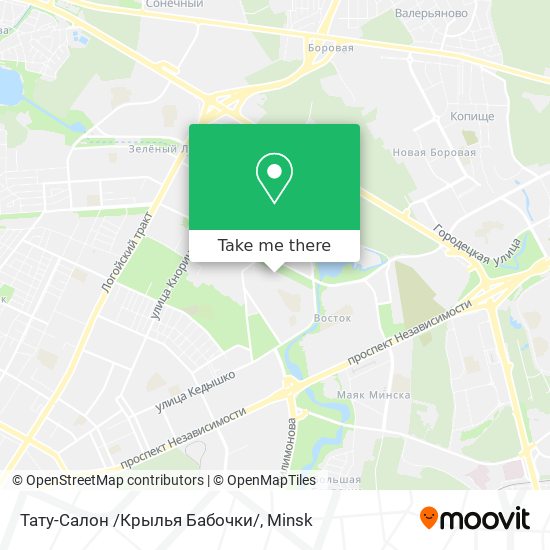 Тату-Салон /Крылья Бабочки/ map