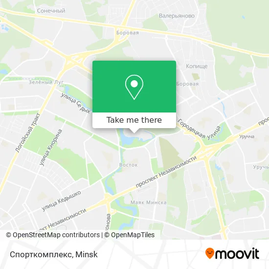 Спорткомплекс map