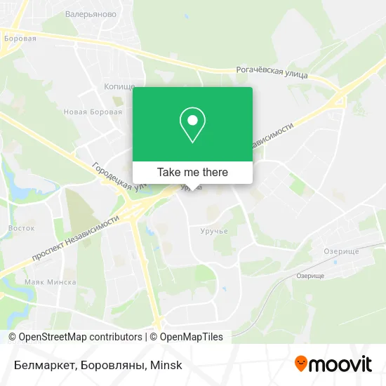 Белмаркет, Боровляны map