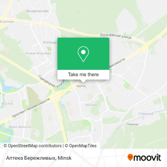 Аптека Бережливых map