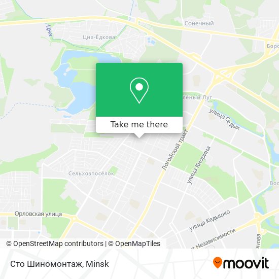 Сто Шиномонтаж map