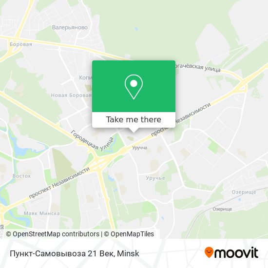 Пункт-Самовывоза 21 Век map