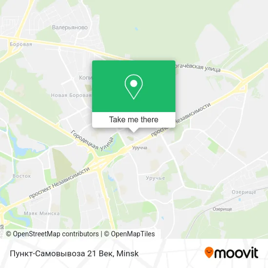 Пункт-Самовывоза 21 Век map