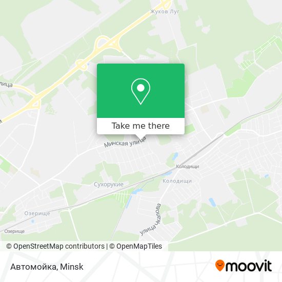 Автомойка map