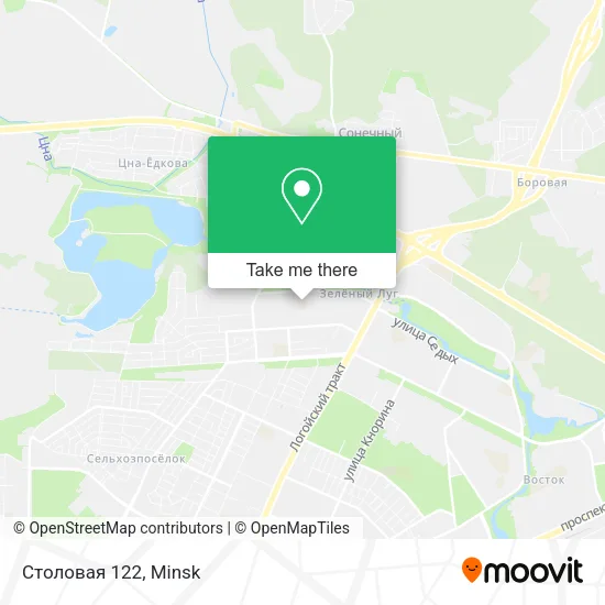 Столовая 122 map