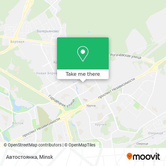Автостоянка map