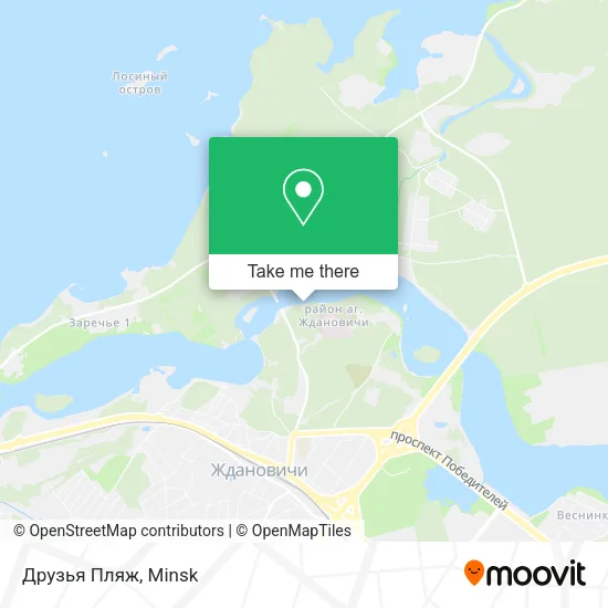 Друзья Пляж map