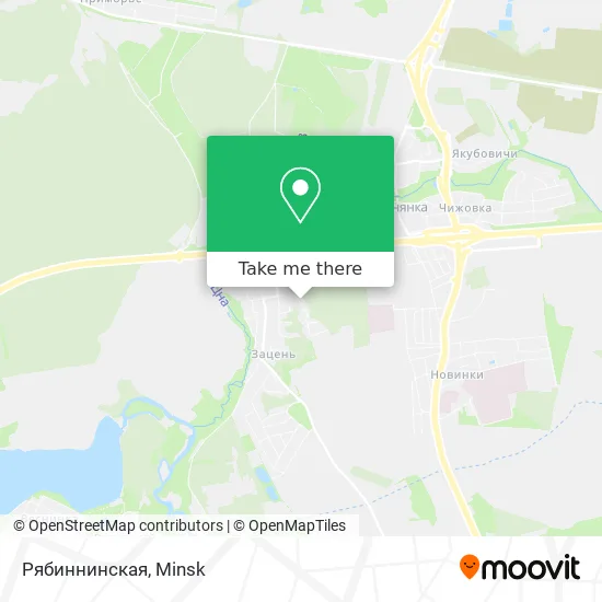 Рябиннинская map