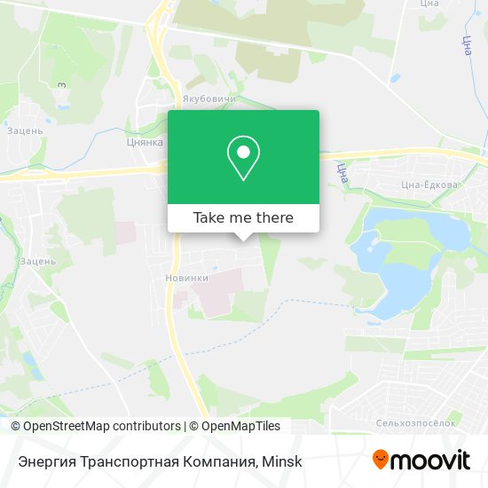 Энергия Транспортная Компания map