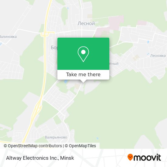 Altway Electronics Inc. map