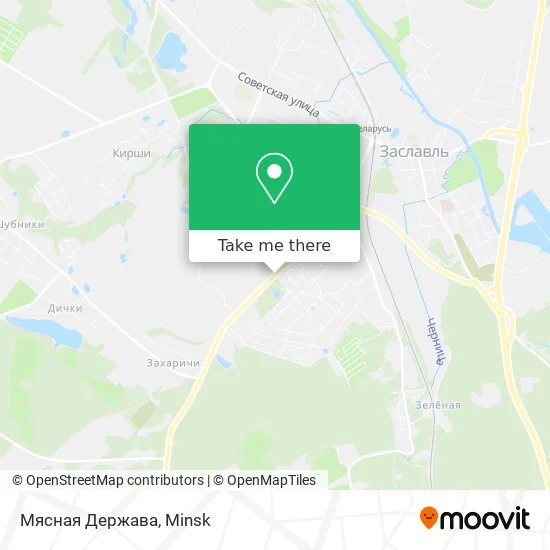 Мясная Держава map