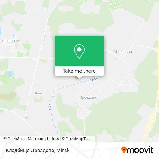 Кладбище Дроздово map