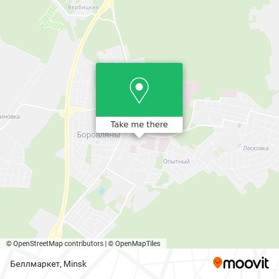 Беллмаркет map