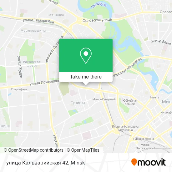 улица Кальварийская 42 map